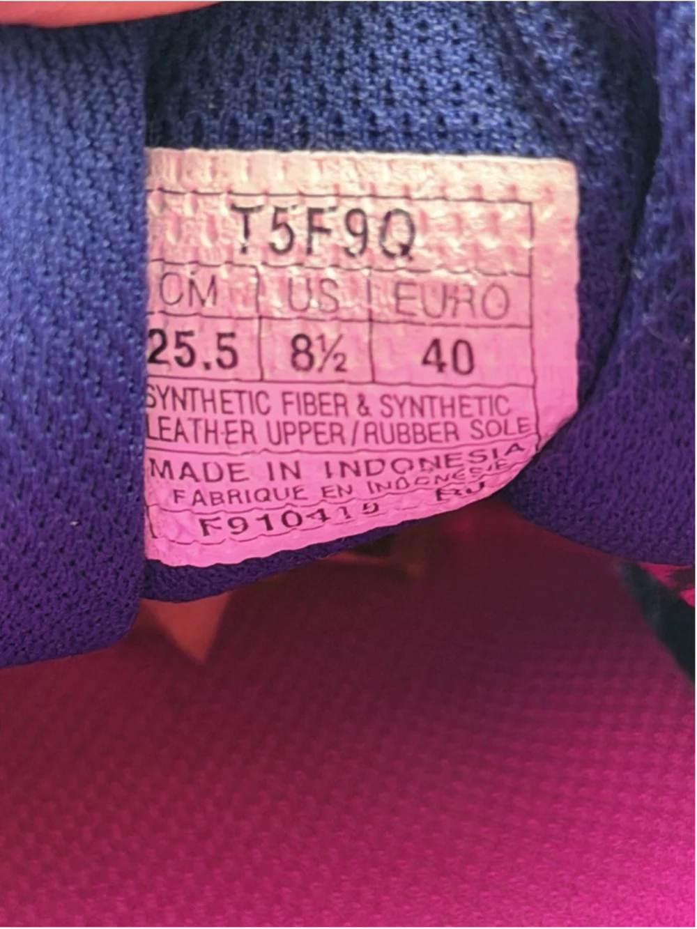 ASICS Gel Contend 3 Womens Running Shoes Blue Pink Athletic Sneakers 8.5 - Picture 10 of 10